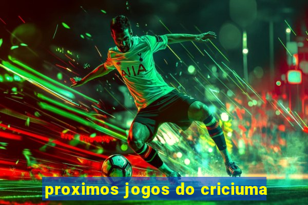 proximos jogos do criciuma